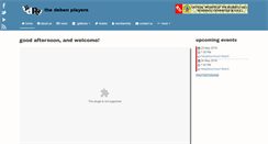 Desktop Screenshot of debenplayers.net