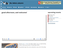 Tablet Screenshot of debenplayers.net